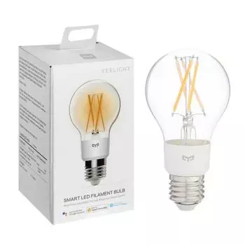 Умная светодиодная филаментная лампа Yeelight, Е27, 6 Вт, 700 Лм, 2700 К