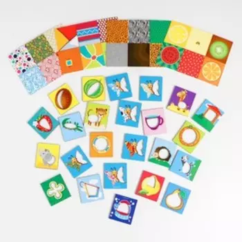 Умное лото. Озорные узоры, 24 фишки