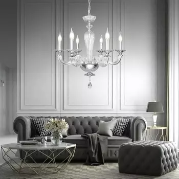 Умный подвесной светильник Olenna, 60Вт, E14, 61x61 см