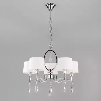 Умный потолочный светильник Madera, 40Вт, E14, 60x60 см