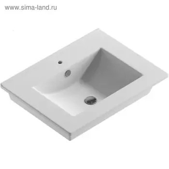 Умывальник Quadro 60 F01 УП (белый ВКС)