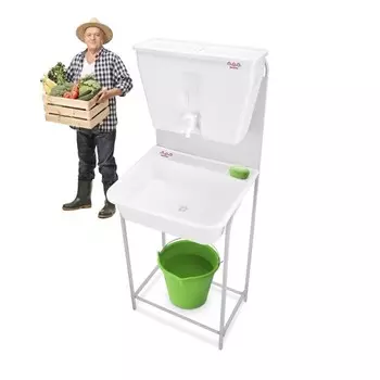 Умывальник садовый, 17 л, пластик, «Мастерица»