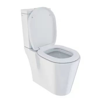 Унитаз компакт IDDIS Calipso CAL2DSEi24, SoftClose и EasyFix, глянцевый белый