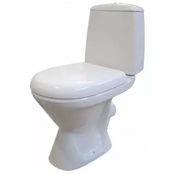 Унитаз-компакт JIKA Era ГК933827, нижняя подводка, сиденье микролифт, кнопка, 640х770х345 мм 96625