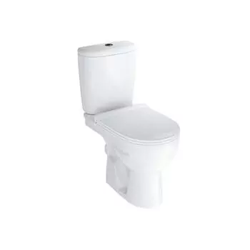 Унитаз-компакт Kirovit "Галант", нижняя подводка, горизонтальный выпуск, сиденье, микролифт 747460