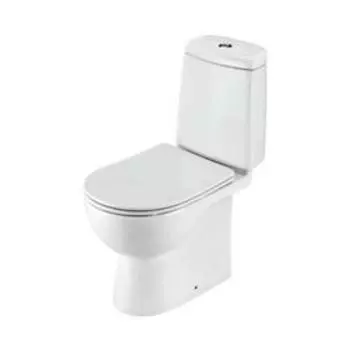 Унитаз-компакт Roca ACCESS 34P23800Y, нижняя подводка, горизонтальный выпуск, микролифт