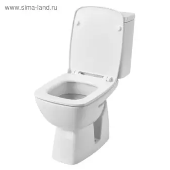 Унитаз компакт Santek «Нео Лайт» косой, 2- реж. арматура, сиденье дюропласт, softclose