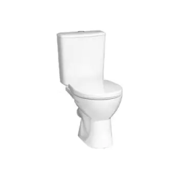 Унитаз-компакт Santeri "Орион" 1.P400.8.S00.00B.F, косой выпуск, полипропилен, белый