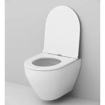 Унитаз подвесной AM.PM Spirit 2.0 C701700WH, безободковый, белый глянец