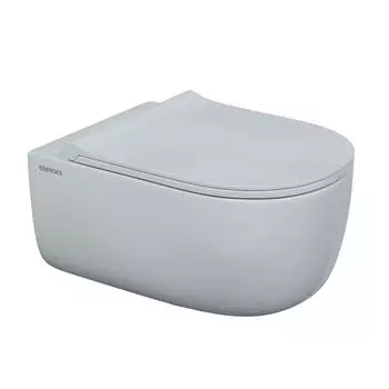 Унитаз подвесной BERGES EGO XL 082118, сиденье дюропласт, м/лифт, белый