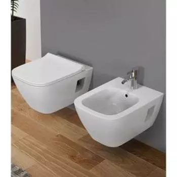 Унитаз подвесной Geberit Renova Plan 500.378.01.1, горизонтальный выпуск, без сиденья, белый 74383