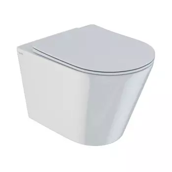 Унитаз подвесной IDDIS Calipso CALRDSEi25, SoftClose и EasyFix, безободковый, белый