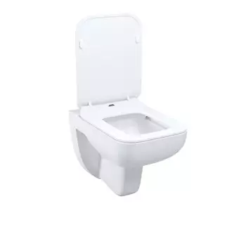 Унитаз подвесной IDDIS Vibe VIBRDSEi25, SoftClose и EasyFix, безободковый, белый