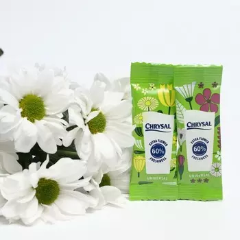Универсальная подкормка для срезанных цветов Chrysal, био-пакетик, 5 мл, 100 шт