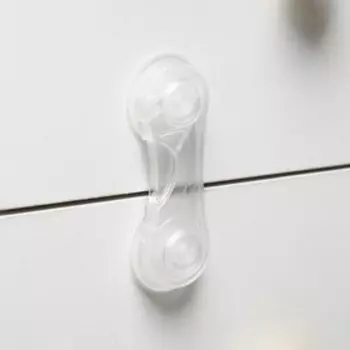 Блокиратор для дверей и ящиков Крошка Я, универсальный, прозрачный