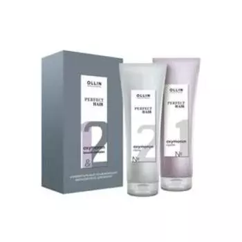 Универсальный набор для ухода за волосами Ollin Professional Oxymoron Biosilk complex: гель, 250 мл, крем, 250 мл