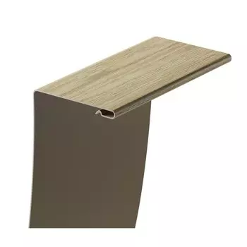 Универсальный околооконный профиль 89 / 254 мм Dcke LUX Кедр