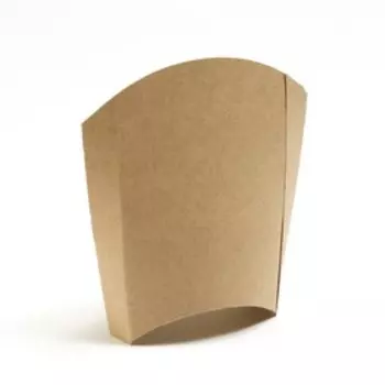 Упаковка для картофеля фри, крафтовая, M, 1385 см