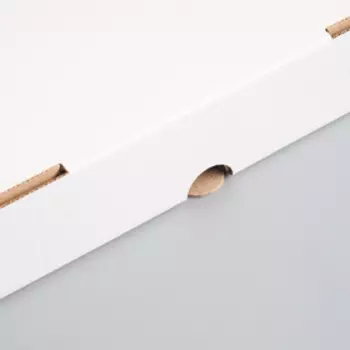 Коробка для пиццы, белая, 33334 см