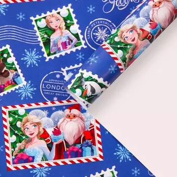 Упаковочная бумага, 70100, Холодное сердце