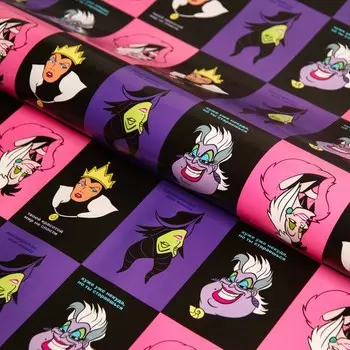 Упаковочная бумага, Злодейки 70х100 см