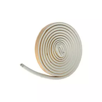 Уплотнитель самоклеящийся PRAKTISCHE 9х8 мм D- 6 м, цвет белый