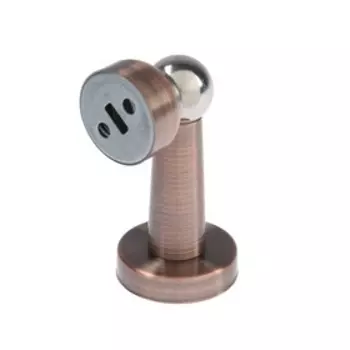 Упор дверной LOCKLAND, магнитный, цвет медь