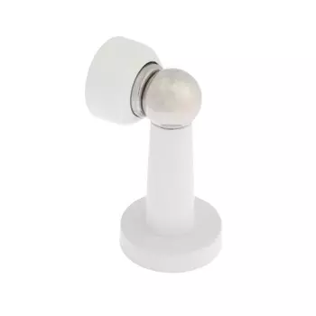 Упор дверной LOCKLAND, магнитный, цвет белый