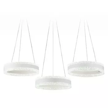 Управляемый подвесной светодиодный светильник Ambrella light, Original, FA6206, 3хLED, 122 Вт, 9150Lum, 3000-6400К, цвет белый