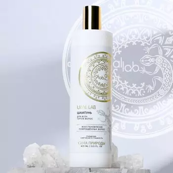 Шампунь для волос, 410 мл, восстановление повреждённых волос, BASIC LINE by URAL LAB