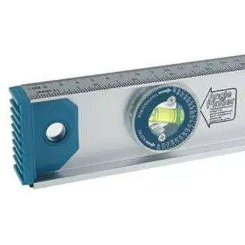 Уровень алюминиевый Hobbi, скелетный, 3 ампулы, магнит, 150 см, 1 поворотный