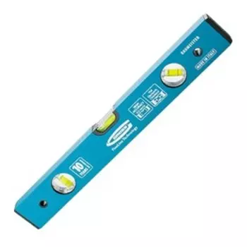 Уровень GROSS, алюминиевый усиленный, 100 см, 3 глазка