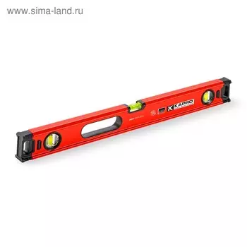 Уровень KAPRO 987XL-41-60, 60 см, 3 полиакриловые колбы, 0.5 мм/м, фрезерованная пов-ть