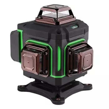 Уровень лазерный AMO LN 4D-360-7 856150, 25 м, 4 луча, 520 Hm, 2 класс, 360°