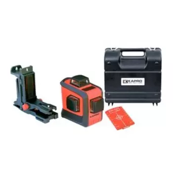 Уровень лазерный KAPRO 3D 883N, 3 линии 360 град., 1/4", дальность 20 м, в кейсе