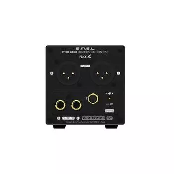 Усилитель SMSL M300, IPS, Вт 5.0, RCA, Jack 3.5, micro USB, черный