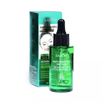 Успокаивающая сыворотка для лица против морщин с ретинолом и центеллой, 40 мл