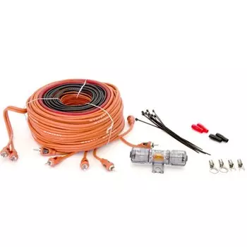 Установочный комплект Mystery MAK 08.4, набор для подключения 4-х канального усилителя