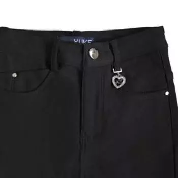 Утеплённые брюки для девочек, рост 140 см