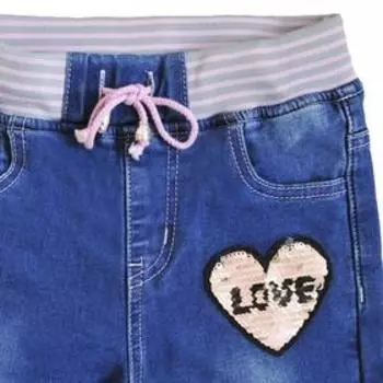 Утеплённые брюки для девочек, рост 86 см