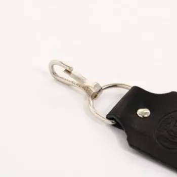 Утятница с кольцом, кожа, черная