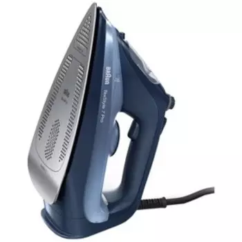 Утюг Braun SI7160BL, 3000 Вт, керамическая подошва, 50 г/мин, 300 мл, синий