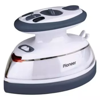 Утюг дорожный Pioneer SI1005, 20 г/мин, 40 мл, цвет синий-белый