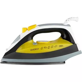 Утюг Energy EN-349, 2200 Вт, тефлоновая подошва, 330 мл, чёрно-жёлтый