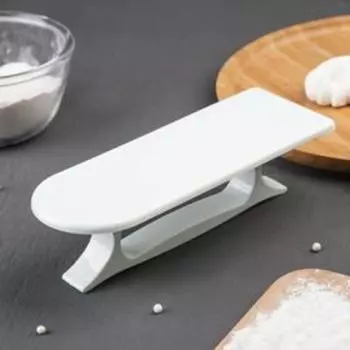 Кондитерский утюжок для мастики Доляна, 20.57.2 см, серый