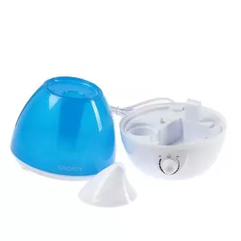 Увлажнитель ENERGY EN-615, ультразвуковой, 25 Вт, 2.6 л, до 25 м, бело-синий