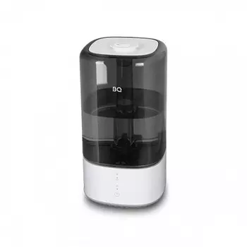 Увлажнитель воздуха BQ HDR2001, ультразвуковой, 25 Вт, 5.5 л, до 10-20 м2, чёрно-белый