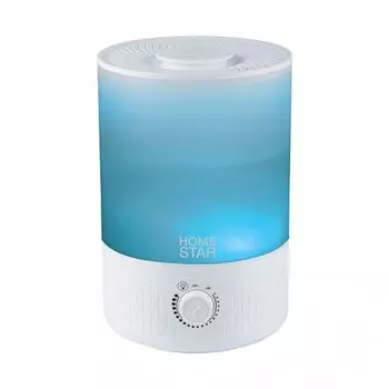 Увлажнитель воздуха HomeStar HS-0114, ультразвуковой, 26 Вт, 3 л, до 30 м, белый