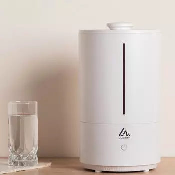 Увлажнитель воздуха Luazon HM-8, ультразвуковой, 25 Вт, 4 л, 20 м, белый