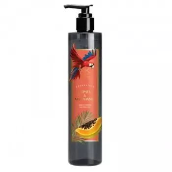 Увлажняющий гель для душа Papaya & macadamia, 350 мл